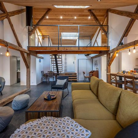 Superbe Loft - Situ Sur La Place Centrale Barcelonnette Exteriör bild