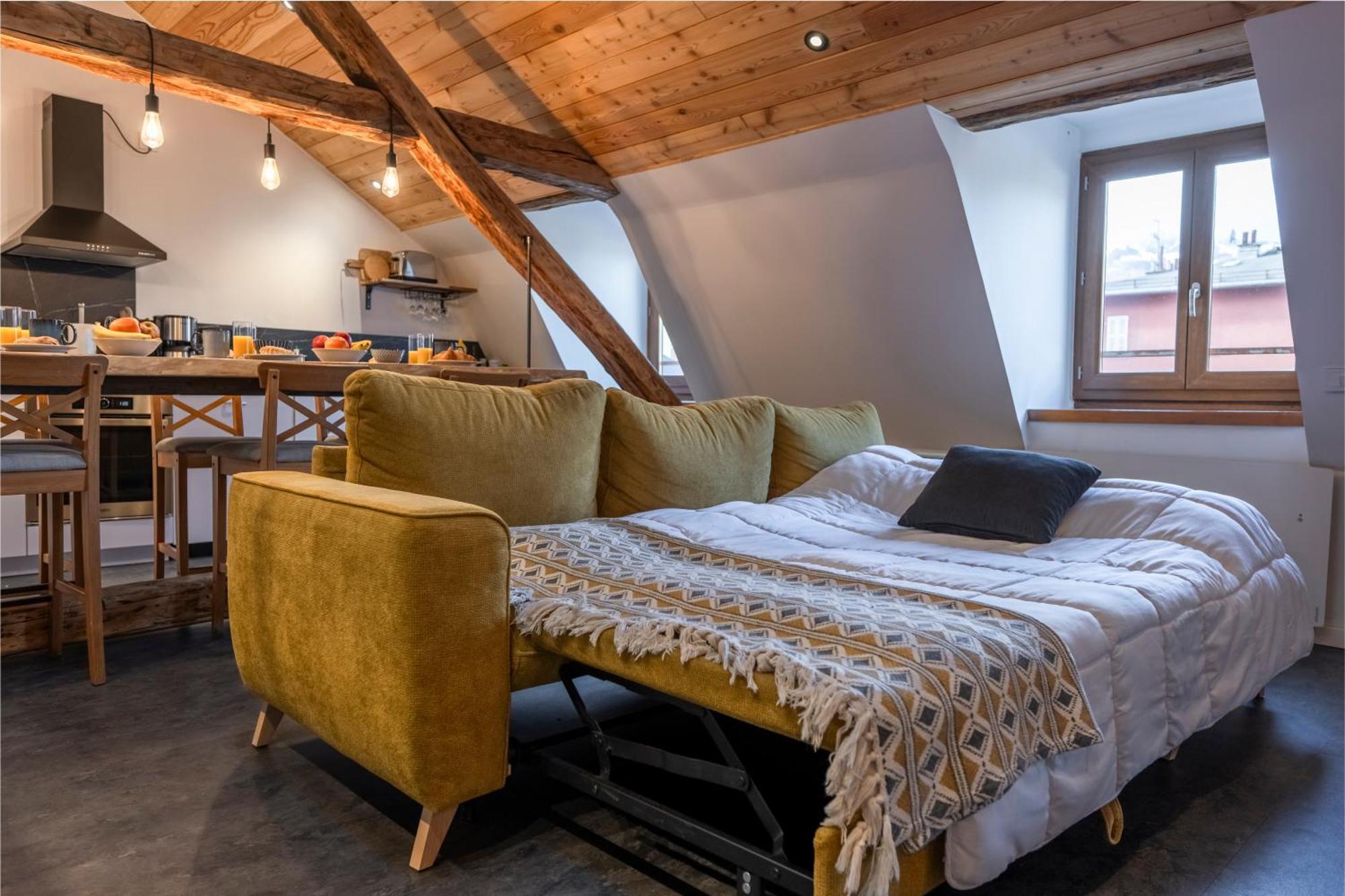 Superbe Loft - Situ Sur La Place Centrale Barcelonnette Exteriör bild